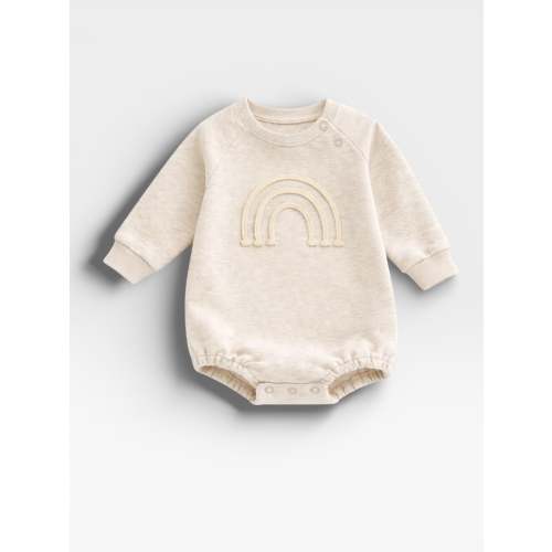 Unisex Long-Sleeve Baby Romper – Cozy Everyday Knit Essential – PureBaby Sprout