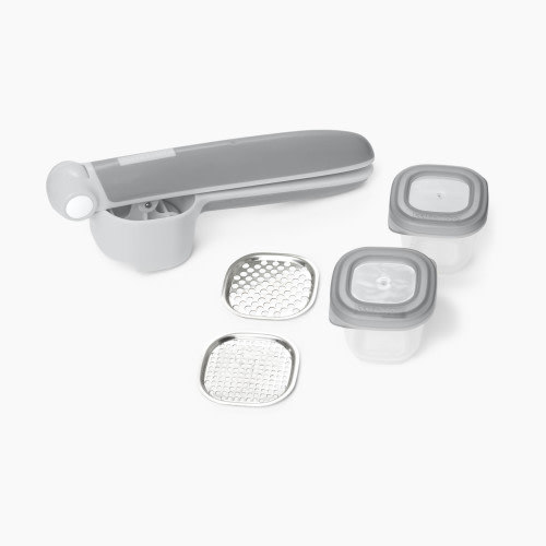 Skip Hop Easy-Prep Food Press Set - Grey