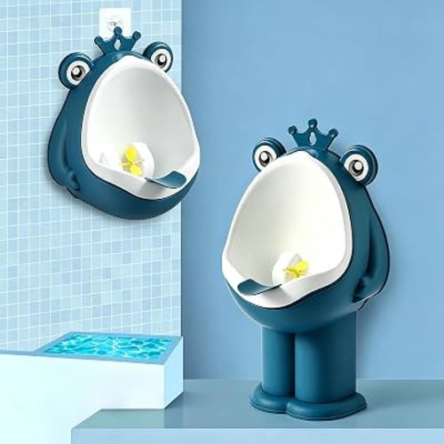 Frog Pee Training,Potty Training Urinal Children's Urinal Kids Toilet Child Standing Urinal Wall-Mounted Toilet for Boy