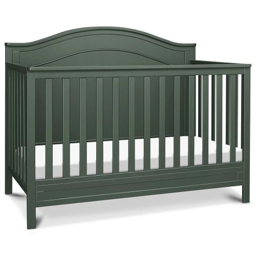 New Haus Charlie 4-In-1 Convertible Crib in Forest Green