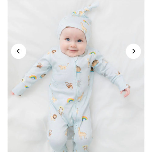 Noah and the Ark PJ Footed Onesie Cotton