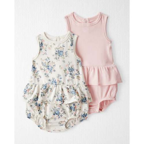 Baby 2-Pack Organic Cotton Bubble Rompers - Little Planet | Carter's