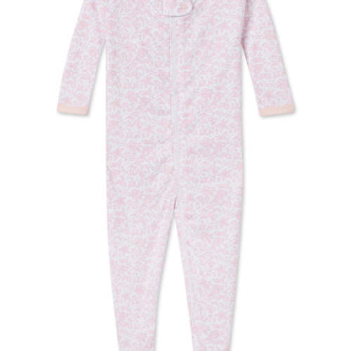 LAKE | Baby | Pima Cotton Pajamas | English Rose Garden Floral Baby Sleeper