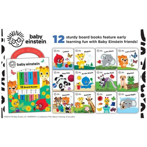 Baby Einstein My First Library 12 Book Set (Board Book)