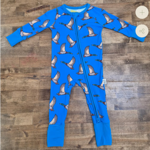 Blue Feathered Sleeper - DLM Leather