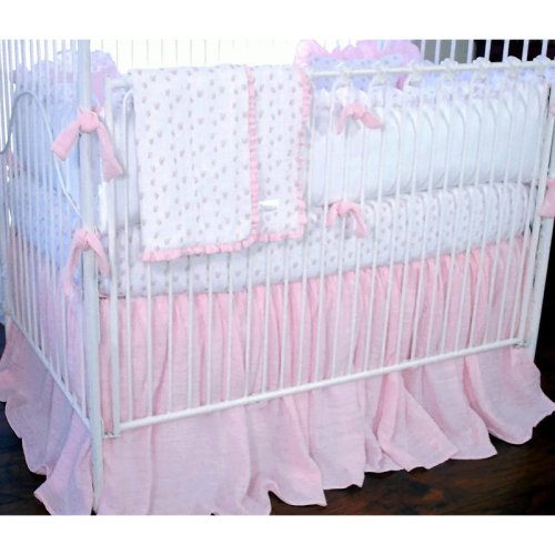 Blueberrie Kids Butterfly Tales Cotton Dust Ruffle | Wayfair