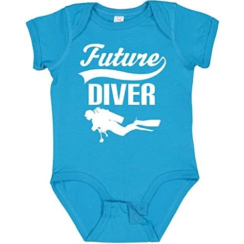 inktastic Future Diver Scuba Diving Baby Bodysuit