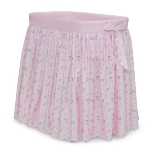 Delta Children Flora Gliding Bassinet - Pink Roses