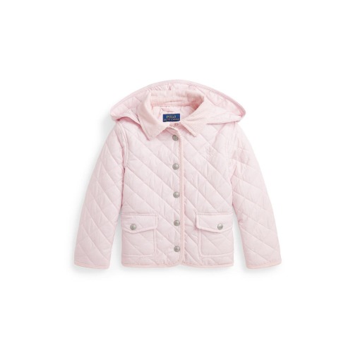 Kids' Quilted Jacket with Removable Hood, 2T- Only 2 left