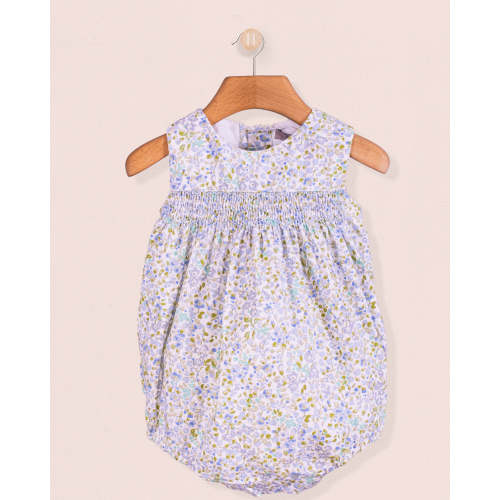 Kensington Monaco Blue Floral Romper