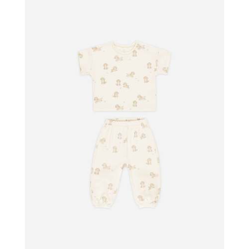 Waffle Shortie Set || Mint – Quincy Mae