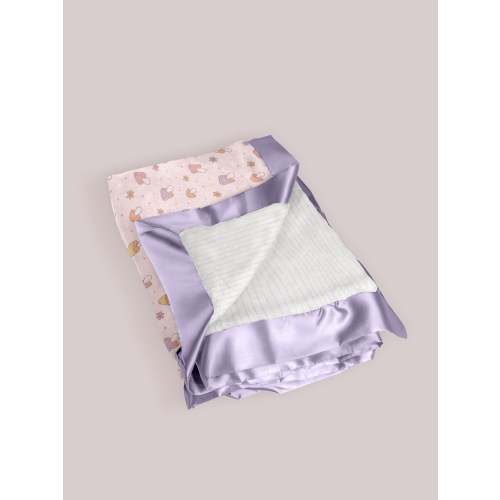 JuJuBe x Studio Oh! Ultra-Soft Thick Reversible Baby Blanket - Mushy Love