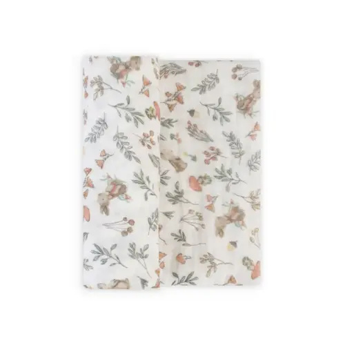 The Little Linen Co. Muslin Wrap Harvest Bunny 1 Pack | Baby Bunting AU