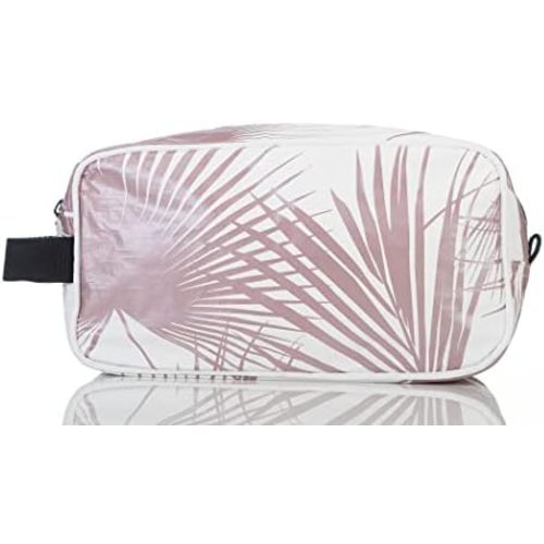 ALOHA Collection Dopp Kitt, Lightweight, Packable, & Splash-Proof - Durable, Washable, & Reusable Toiletry Bag with Zipper for Travel, Beach & Makeup, Easy to Clean & Sustainable Material (9" x 5")