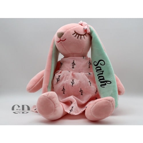 Personalized Bunny Doll | Christmas Gift | Babyshower Gift | Custom Rabbit Toy for Newborn | Easter Kids Present | Newborn | New Years Gift