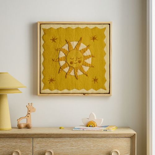 Sun Felt Wall Art