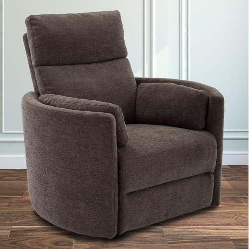 Heritage Living Meridian Power Swivel Glider Recliner - Base / Krypton