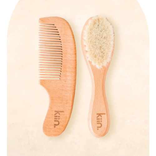 Wooden Baby Brush + Comb Set – Kiin ®