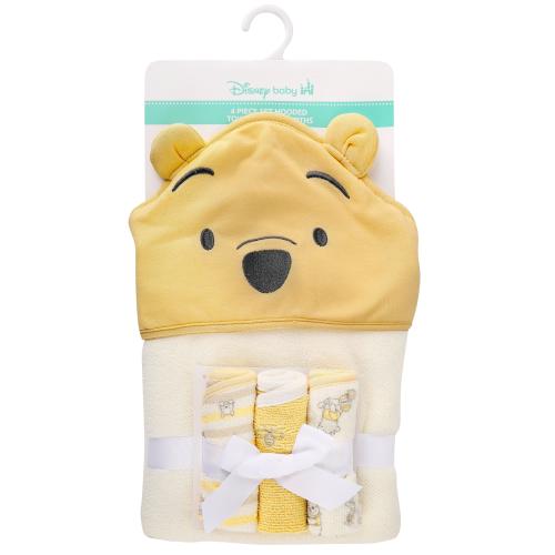 Winnie The Pooh Bath Set, 4 pieces