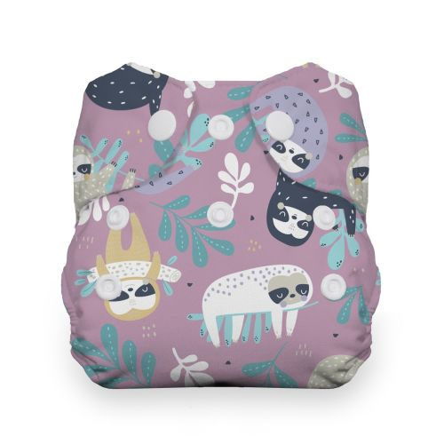 Thirsties Naturals Newborn All-in-One Cloth Diaper – 5-14 lbs | ClothDiaper.com – ClothDiaper.Com