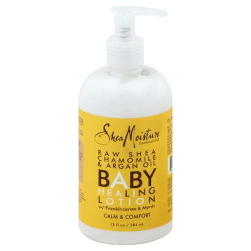 SheaMoisture Baby Lotion Raw Shea, Chamomile & Argan Oil for All Skin Types Moisturizer with Frankincense & Myrrh 13 oz