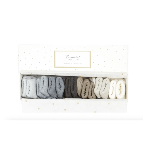 Bonpoint - Set of 7 Socks - Blue | Smallable