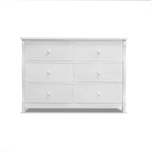 Sorelle Princeton Elite Double Dresser - White