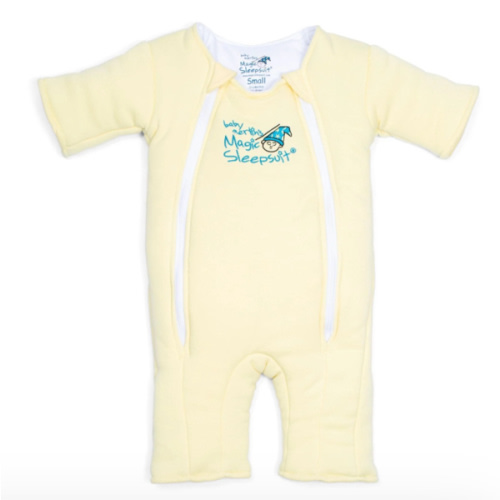 Yellow Baby Merlin’s Magic Sleepsuit | 100% Cotton Baby Sleepwear
