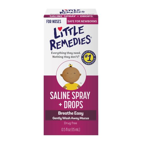 Little Remedies Saline Spray and Drops
