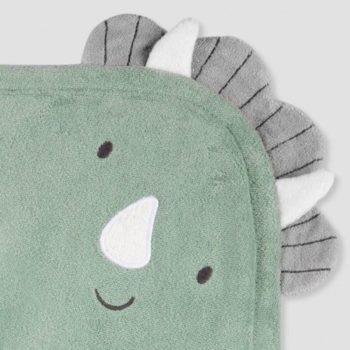Baby Boys' Dino Bath Towel Set - Just One You® made by carter's Brown
