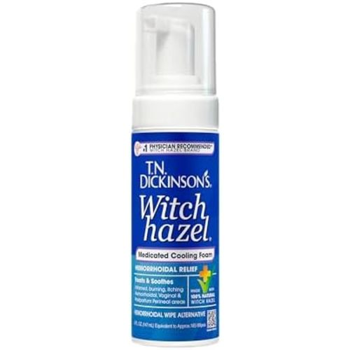 T.N. Dickinson's Medicated Cooling Foam with Witch Hazel | 5 Fl Oz