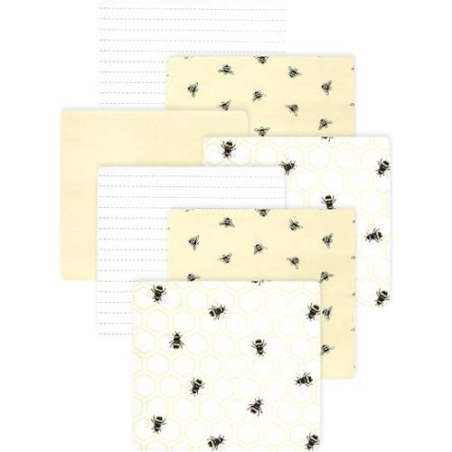 Little Treasure Hudson Baby Cotton Poly Flannel Receiving Blankets Multipack, Yellow Honey Bee, 30x30 inches