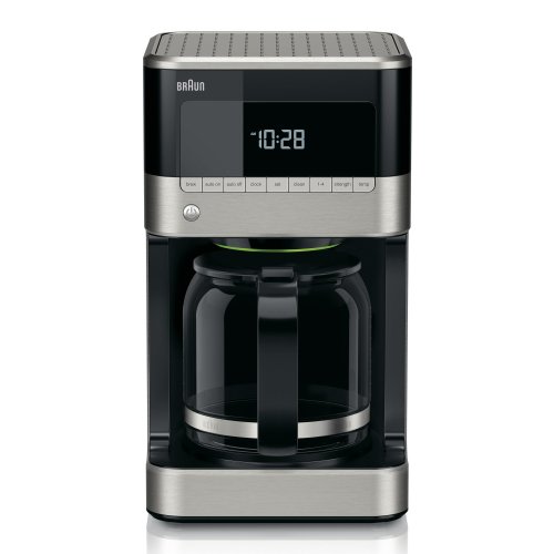 Braun Brew Sense 12 -Cup Programmable Residential Drip coffee maker with Automatic Shut-Off ( Black/Stainless Steel )