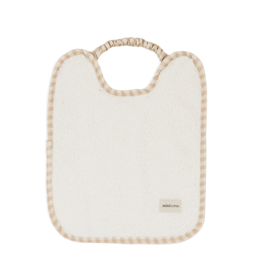 Rubber Bib Vichy Rose