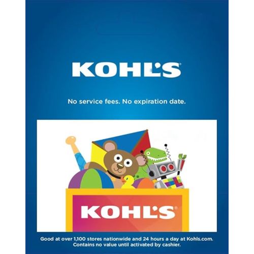 Kohls Toys Kids Gift Card