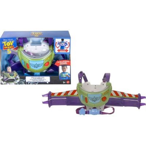 Toy Story 5 Disney and Pixar Toy Story 5 Hi-Tech Space Ranger Jetpc Kids Role Play Gear with Lights & Sounds Costume Accessories