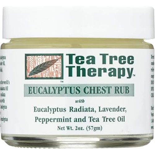 Tea Tree Therapy Chest Rub Eucalyptus, 2 oz