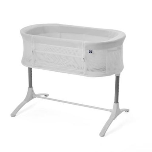 Sealy Airy Dreams 2-in-1 Bassinet & Bedside Sleeper: Adjustable Height, Steel Frame, Includes Mattress/Pad