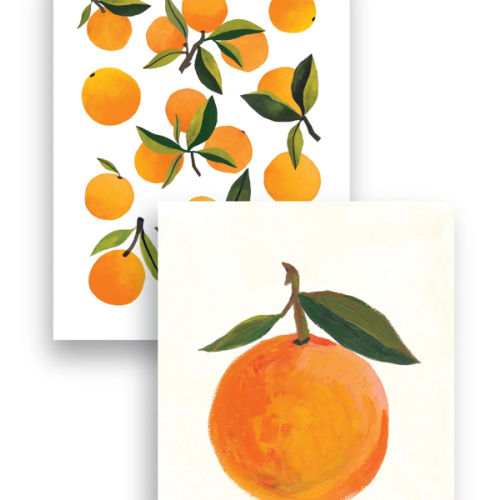 Fresh Clementines Art Bundle