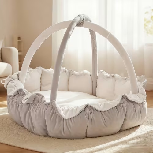 5 in 1 thick plush baby gym baby mats floor tummy time mat - Temu