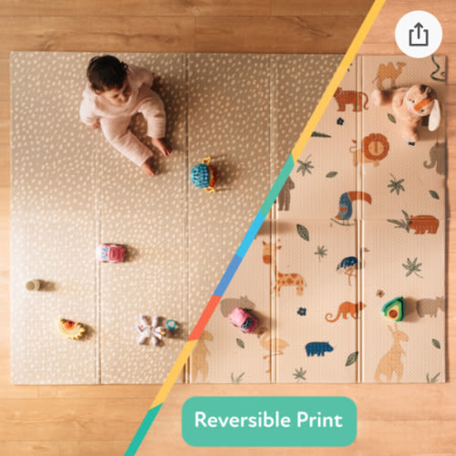 Reversible Floor Mat | Safari