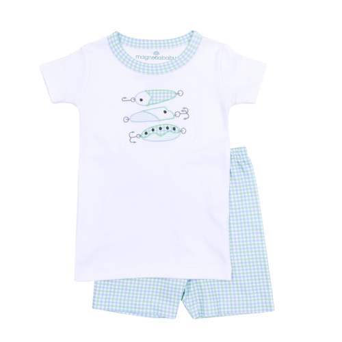 Lil' Lures Applique Short Pajamas