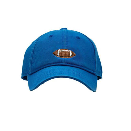 Cobalt Blue Football Baseball Hat