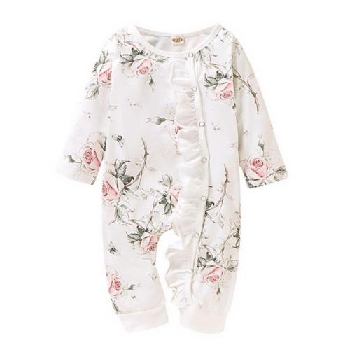 ROSALIE Ruffle Jumpsuit - Hazel & Bo