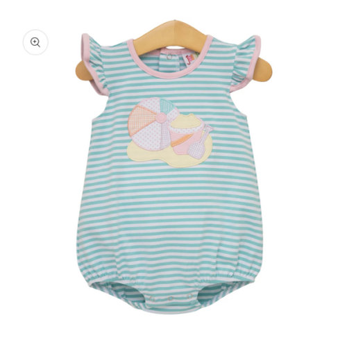Beach Days Flutter Bubble - Sweet E's Children's Boutique