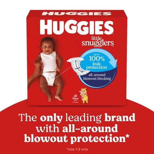 Huggies Little Snugglers Diapers - Newborn - 84ct