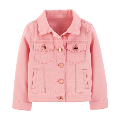 Twill Jacket - 6M - Pink