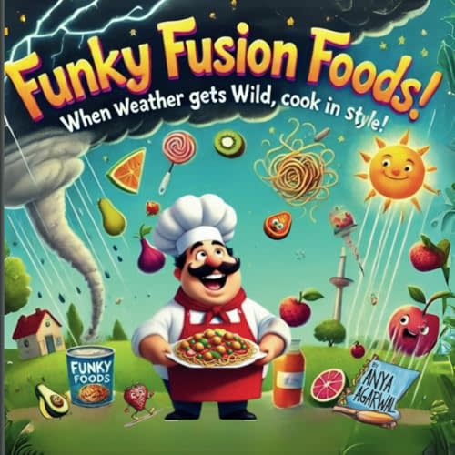 Funky Fusion Foods: Captivating and colorful story book with interactive activities that makes learning fun! For ages 2 to 6. Introduces the concept ... by a kid! Perfect gift or party favor!