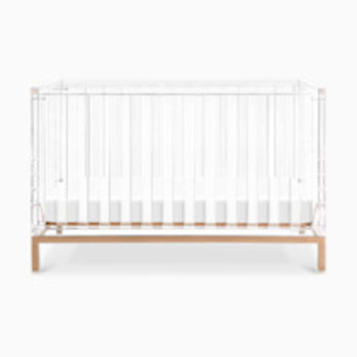 Nursery Works Luma Crib - Acrylic With Rose Gold