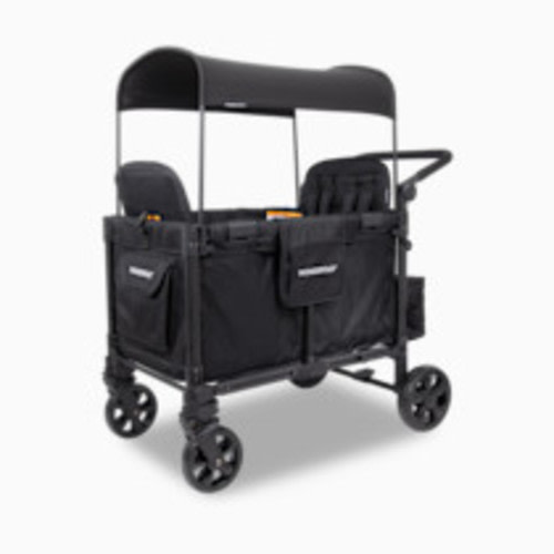 WonderFold Wagon W4 Elite Pro Stroller Wagon - Jet Black